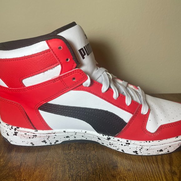 PUMA Rebound Speckle Men's Basketball Shoes Size 9 - Picture 9 of 10